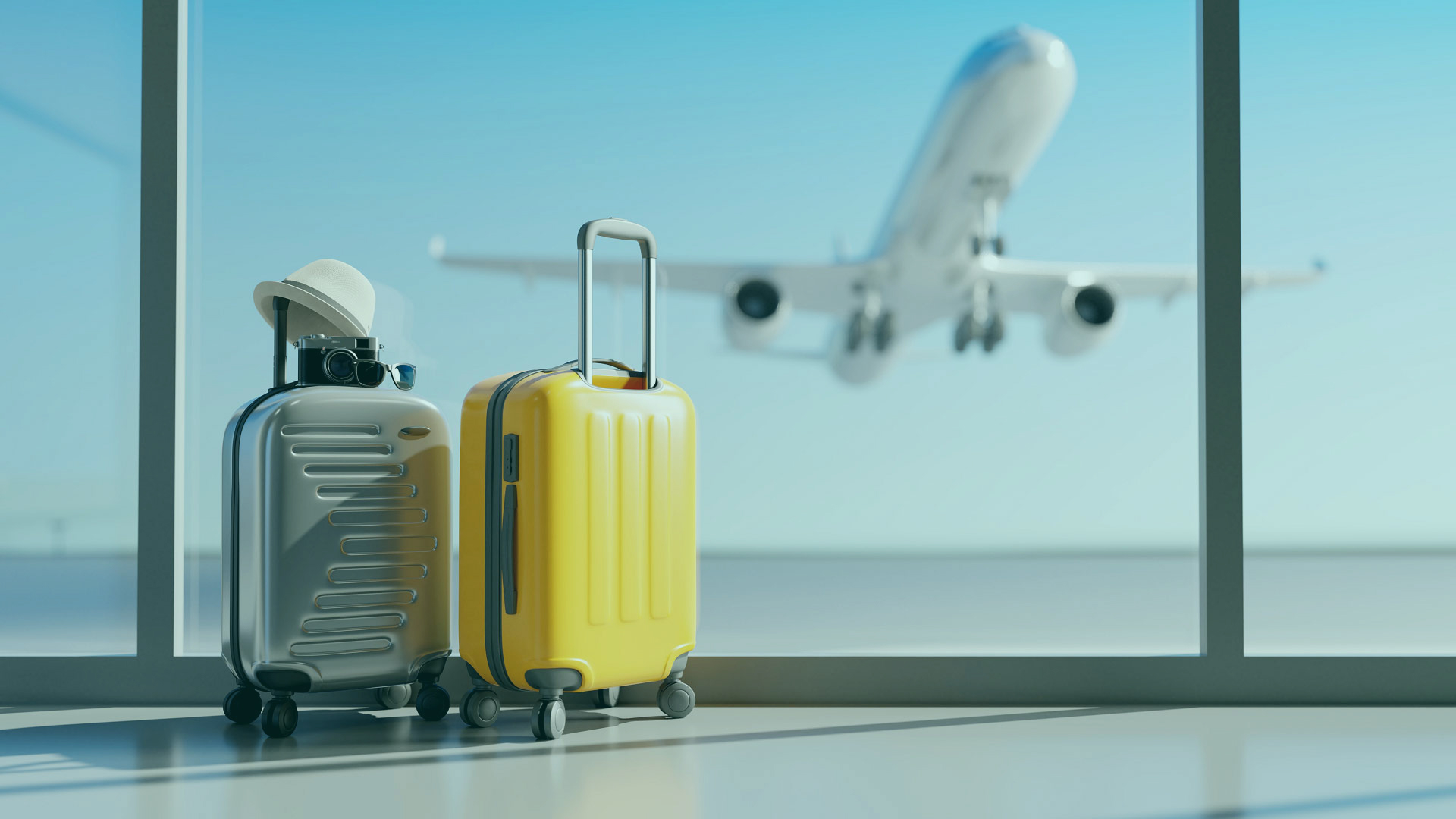 Avión estacionado en un aeropuerto y con personas entrando desde la pista